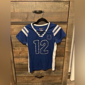 NFL team apparel Indianapolis Colts Women's Jersey with White Accents